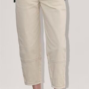 Everlane tan “Cheeky” Utility  Jeans